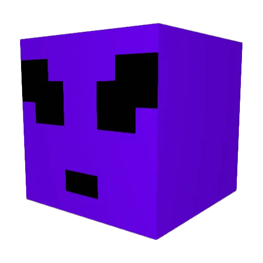 Obama00n120Hz Minecraft avatar head, 3D render