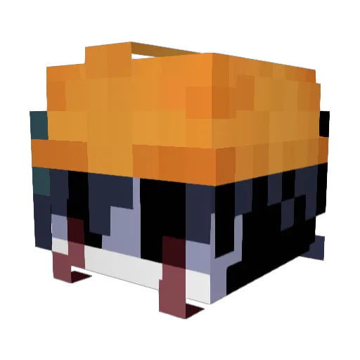 ObamaPyramid124 Minecraft avatar head, 3D render