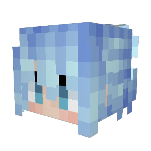 ObamaSpawner Minecraft avatar head, 3D render