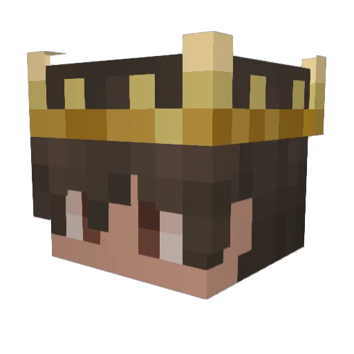 Obama_699 Minecraft avatar head, 3D render