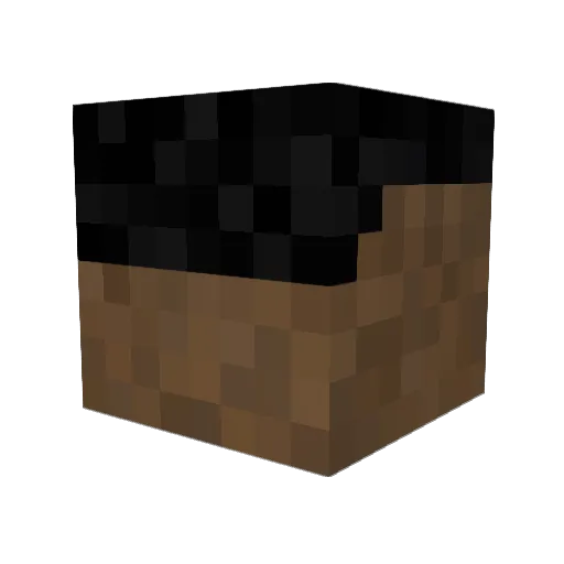 Obamaa Minecraft avatar head, 3D render