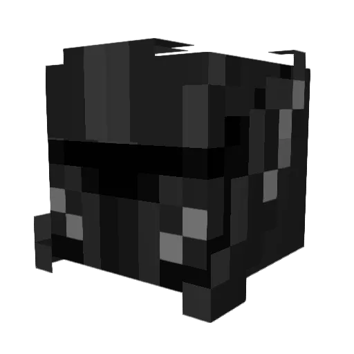 Obb3rynn Minecraft avatar head, 3D render