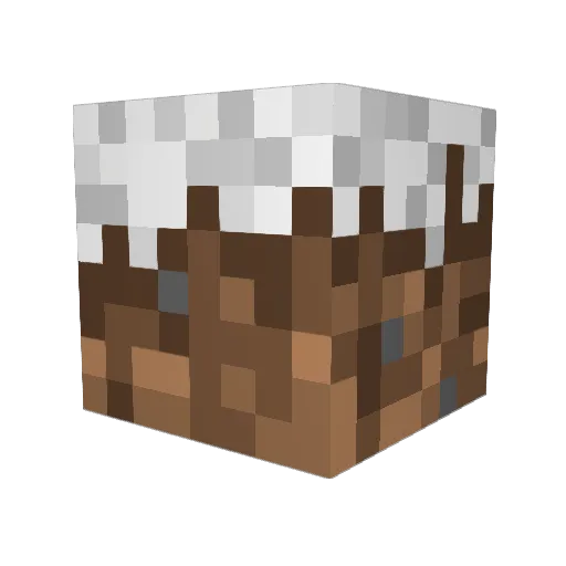 Obdolbos Minecraft avatar head, 3D render