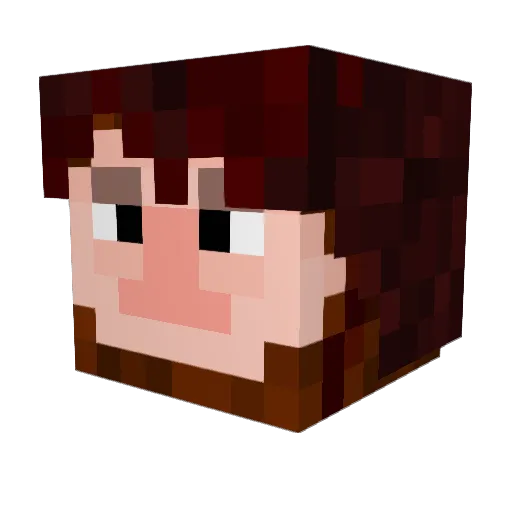 Obea94 Minecraft avatar head, 3D render