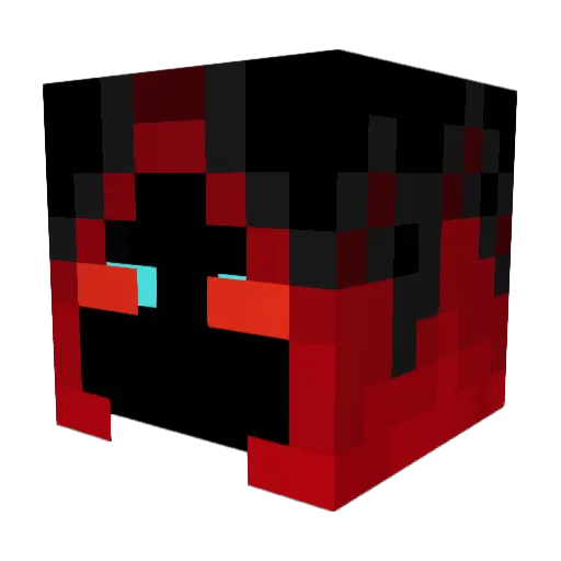 Obelisk69 Minecraft avatar head, 3D render
