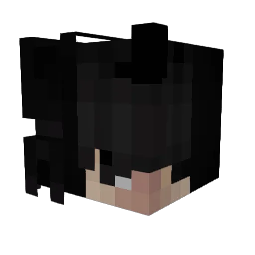 Oberhausen Minecraft avatar head, 3D render