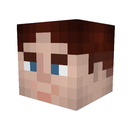 Oberst_Mayer Minecraft avatar head, 3D render