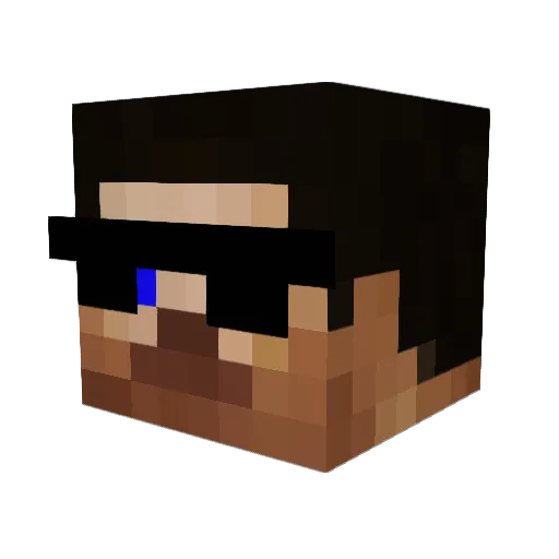 Oberst_Stockwerk Minecraft avatar head, 3D render