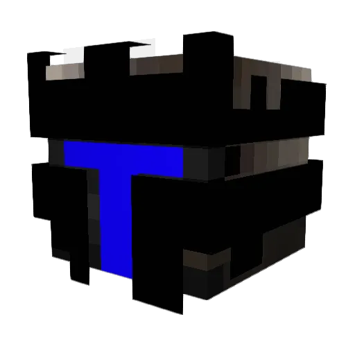 Oberweis Minecraft avatar head, 3D render