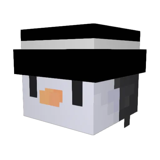ObeseMelon73 Minecraft avatar head, 3D render