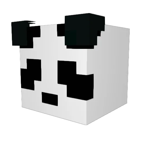 ObeyD111 Minecraft avatar head, 3D render