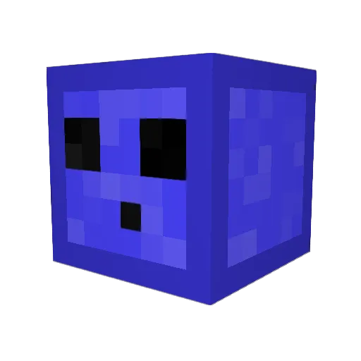 ObiBTW Minecraft avatar head, 3D render