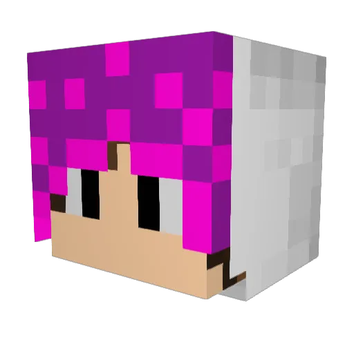 ObiJuanKnubbig Minecraft avatar head, 3D render