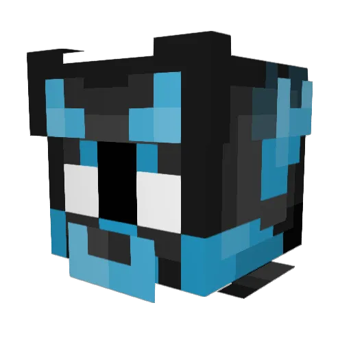 ObiQuan_Kenobi Minecraft avatar head, 3D render