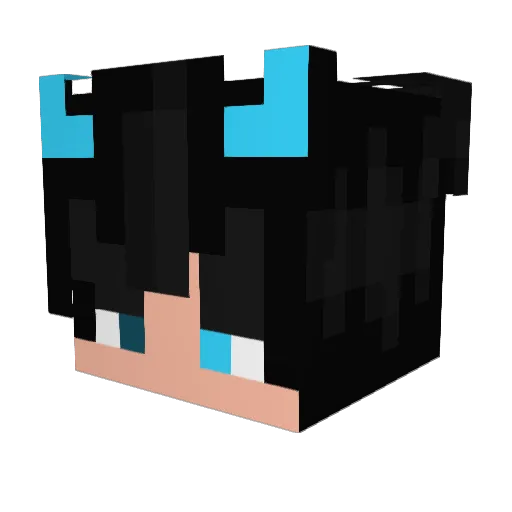 Obi_Pawel_ek Minecraft avatar head, 3D render