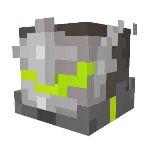 Obikym Minecraft avatar head, 3D render