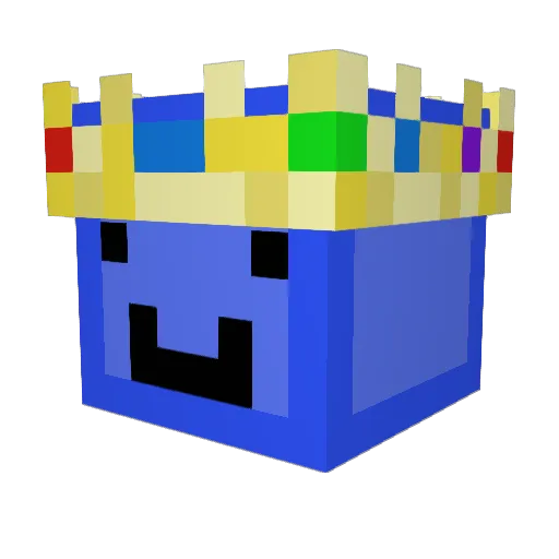 Obito_444 Minecraft avatar head, 3D render