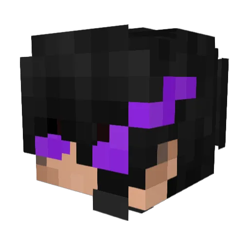 Obiwan2011 Minecraft avatar head, 3D render