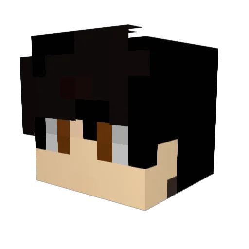 Oblivion4201 Minecraft avatar head, 3D render
