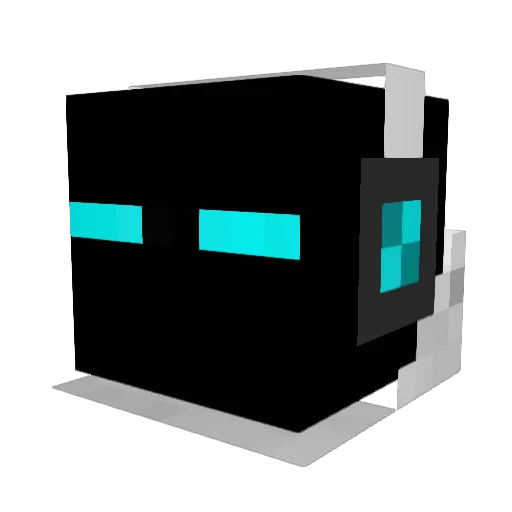 Oblivionn Minecraft avatar head, 3D render