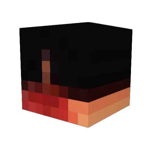 Obo1ys Minecraft avatar head, 3D render
