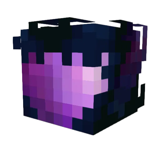 Obro0909 Minecraft avatar head, 3D render
