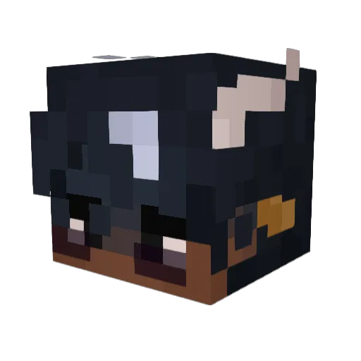 ObservationStrix Minecraft avatar head, 3D render