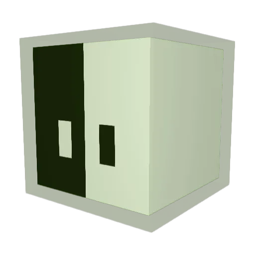 Observer294 Minecraft avatar head, 3D render