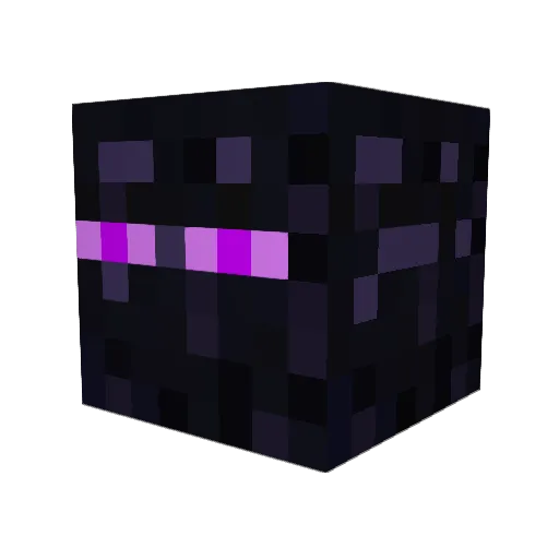 ObsidianJacob Minecraft avatar head, 3D render