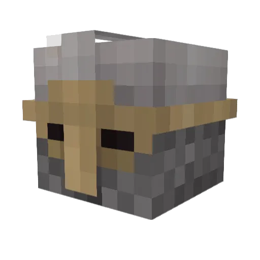 Obsidianturm Minecraft avatar head, 3D render