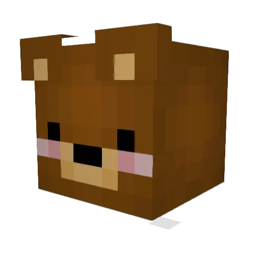 ObviouslyKarma Minecraft avatar head, 3D render