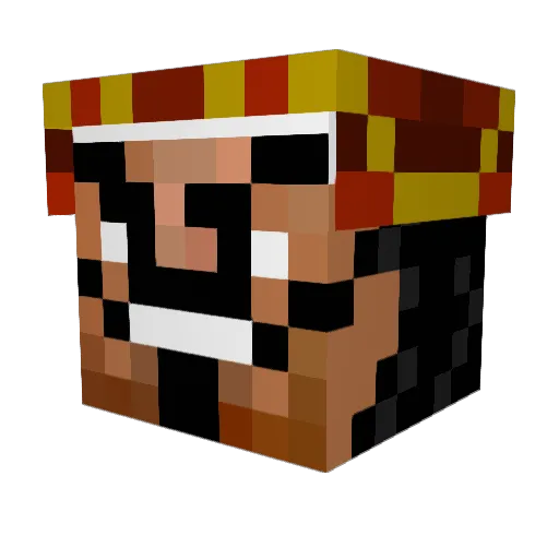OccamsRazor569 Minecraft avatar head, 3D render