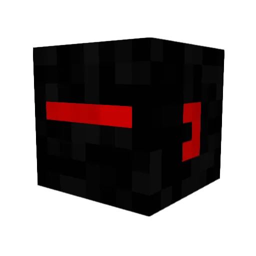 Occas Minecraft avatar head, 3D render