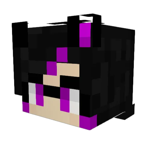 Occasional_Sango Minecraft avatar head, 3D render
