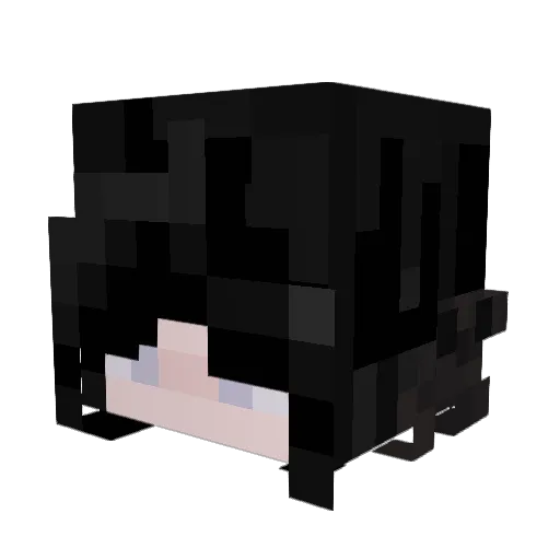 OceanBlue2000 Minecraft avatar head, 3D render
