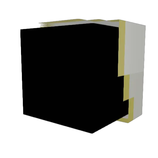 OceanCrafter13 Minecraft avatar head, 3D render