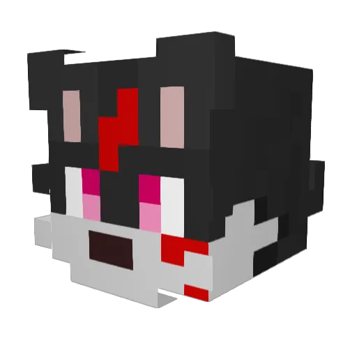 Ocean_Candle Minecraft avatar head, 3D render