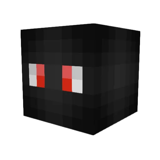 Oceandust_ Minecraft avatar head, 3D render