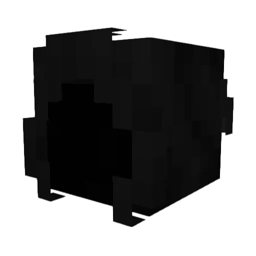 Oceane21 Minecraft avatar head, 3D render