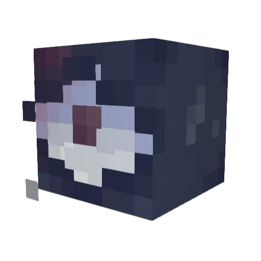 Oceanpearl14 Minecraft avatar head, 3D render