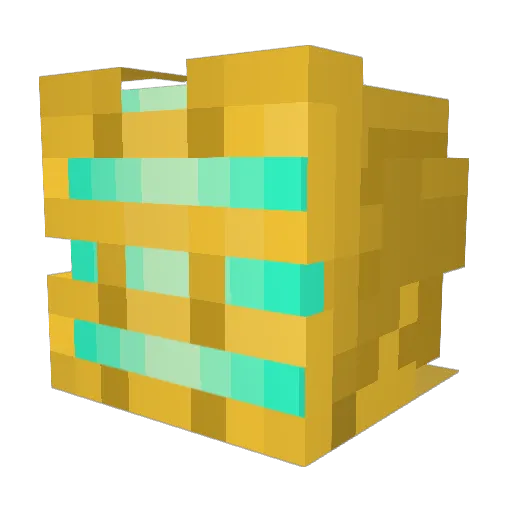 Ocelot1920 Minecraft avatar head, 3D render