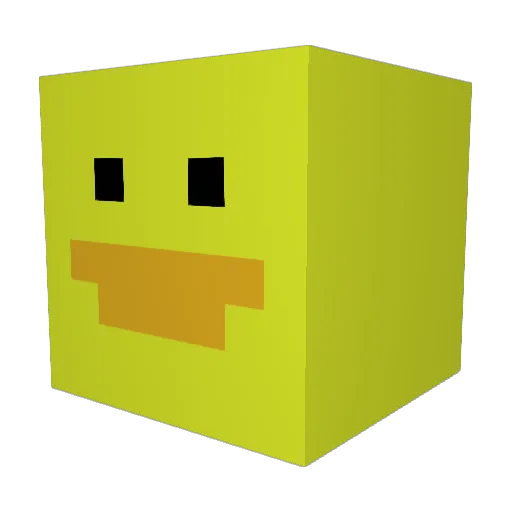Ocelot2222 Minecraft avatar head, 3D render