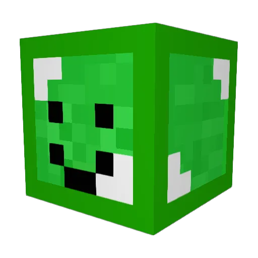 Ocembey Minecraft avatar head, 3D render