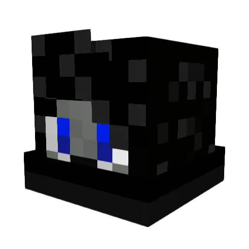 Ocey_here Minecraft avatar head, 3D render