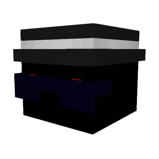 Ocm0507 Minecraft avatar head, 3D render