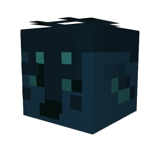 Ocotilloo Minecraft avatar head, 3D render
