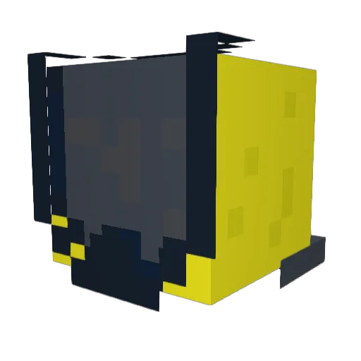 OctagonalNimrod Minecraft avatar head, 3D render