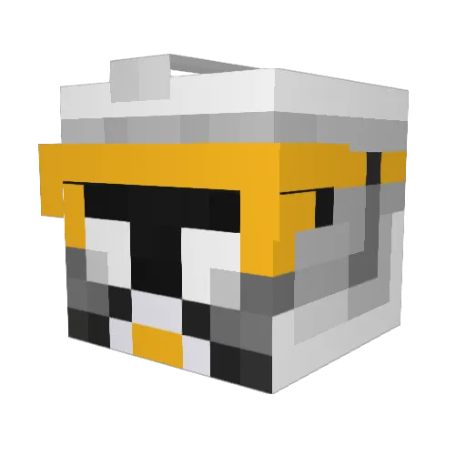 Octavius96 Minecraft avatar head, 3D render