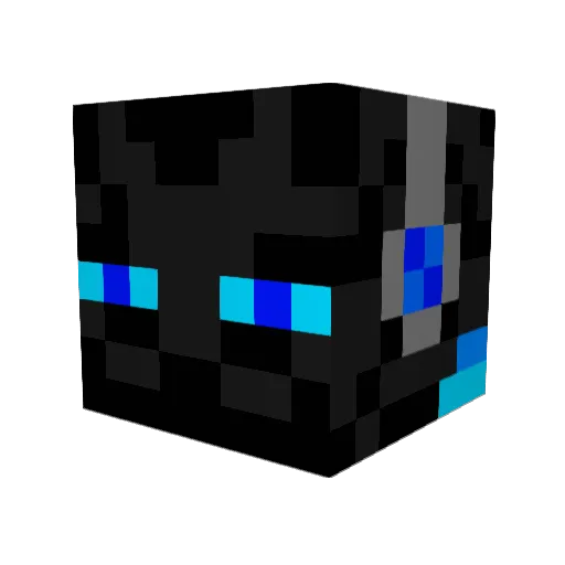 OctoJeff Minecraft avatar head, 3D render