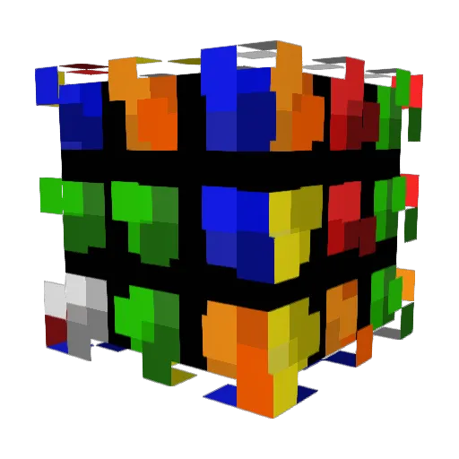 OctoberLilly10 Minecraft avatar head, 3D render